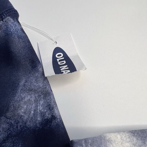 Old‎ Navy High Rise PowerSoft Leggings Women L Blue Gym Running Workout New - Picture 6 of 10